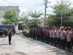 Pastikan Berjalan Lancar,Tertib Dan Kondusif,Polres Aceh Selatan Lakukan Pengamanan Kampanye Terbuka Paslon Bupati Wabup
