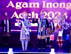 Faiz-Syarifah Dinobatkan Sebagai Agam Inong Aceh 2024