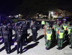 Polres Aceh Tamiang Gelar Patroli Skala Besar untuk Jaga Kondusifitas Jelang Hari Pemilihan