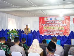 Kapolres Aceh Tamiang Luncurkan Kampung Bebas Narkoba