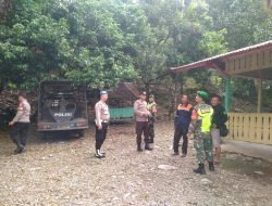 Menuju Pilkada Damai 2024, Personel Polres Agara Bersama Polsek dan TNI Gelar Patroli Gabungan