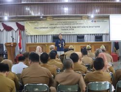 Pj Bupati Lampung Barat Minta OPD Koordinasi dengan BPS