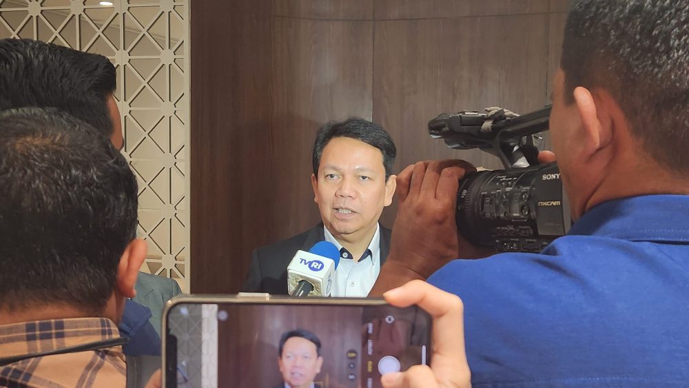 Regional CEO BSI Aceh (Wachjono) dalam Edukasi BSI Agent di Landmark BSI Aceh
