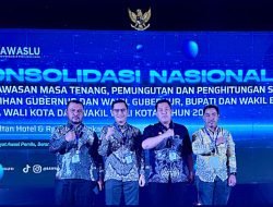 Panwaslih Aceh Tengah Hadiri Konsolidasi Nasional Pengawasan