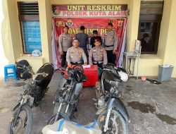 Gelapkan Sejumlah Motor, Warga asal Aceh Utara Ditangkap