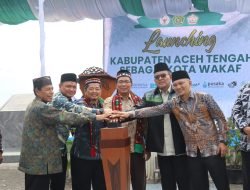 Kemenag Launching Kota Wakaf Aceh Tengah