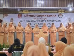 18 Grup Paduan Suara Berkompetisi Pada Hut Ke-25 Dwp Tingkat Lambar