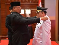 Pj Gubernur Safrizal Lantik Pj Bupati Pijay dan Pj Wali Kota Banda Aceh