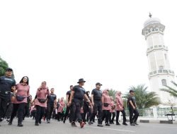 Ribuan Peserta Meriahkan Jalan Santai bersama Pangdam IM