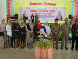 Pemkab Aceh Selatan Peringati Hari Ibu Ke 96,Ini Harapan Pj Ketua TP PKK