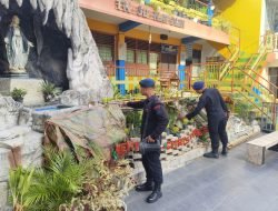 Satgas Operasi Lilin Seulawah Sterilisasi Gereja Menjelang Natal