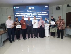 Program Studi Teknik Geofisika, mendapatkan Anugrah Quality Assurance (QA) Award USK Tahun 2024