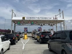 Libur Nataru, Volume Lalu Lintas Tol Sibanceh Meningkat