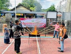 Kejari Sabang Musnahkan Barang Bukti Perkara Pidana