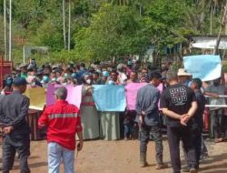 Warga Aceh Besar Protes Tambang PT Lhoong Setia Mining