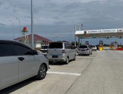 Selama Libur Nataru, Lalu Lintas Jalan Tol Sigli – Banda Aceh Meningkat 60 Persen