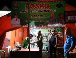 Pj Bupati Lampung Barat Tinjau Pos Pelayanan Nataru