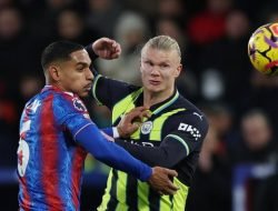 Crystal Palace Vs Manchester City Tuntas 2-2