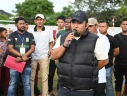 Pj Bupati Aceh Besar Buka Turnamen Gala Siswa 2024 Tingkat SMP di Peukan Bada