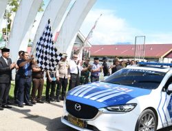 Pj Bupati Iswanto Bersama Forkopimda Aceh Besar Lepas Logistik Pilkada Tahun 2024