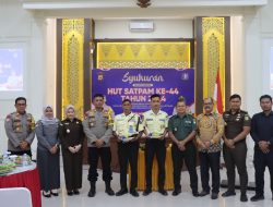 Polres Aceh Selatan Memperingati Syukuran Dalam Rangka Hut Satpam 44