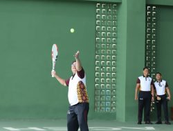 Irjen Achmad Kartiko Resmikan Lapangan Tenis Trengginas Polda Aceh