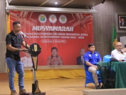 Arief Khalifah Pimpin PBSI Kota Banda Aceh