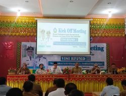 Kick Off Meeting,Bupati Aceh Selatan Menegaskan Seluruh OPD Perhatikan LPJP Untuk 5 Tahun Kedepan