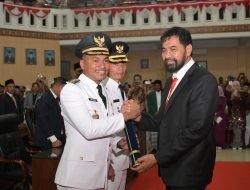 Lantik Bupati dan Wakil Bupati Abdya, Gubernur Paparkan Peluang dan Tantangan Majukan Aceh