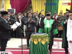 Mantan Panglima GAM Resmi Jadi Gubernur Aceh