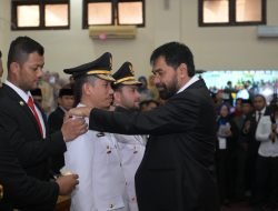 Lantik Bupati dan Wakil Bupati Aceh Barat, Mualem: Tidak Ada Sekat Antara Gubernur dan Bupati