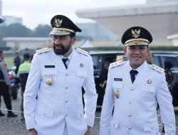 Muzakir Manaf – Fadhlullah Hadiri Pelantikan Kepala Daerah se Indonesia di Jakarta