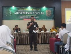Jaksa Masuk Sekolah: Siswa SMK Negeri 3 Banda Aceh Antusias Belajar Hukum