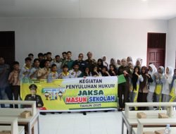 Jaksa Peringatkan Siswa SMAN 6 Takengon Soal Bahaya Narkoba