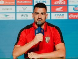 Boris Kopitovic Siap Jadi Ujung Tombak Bali United Hadapi Persita