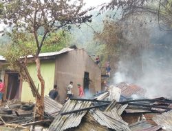 Ditinggal Saat Memasak, Dua Unit Rumah di Aceh Tenggara Hangus Terbakar