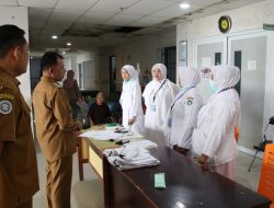 Pastikan Layanan Publik Berjalan Optimal, Wabub Baital Mukadis Sidak Ke RSUDYA Dan Dinkes