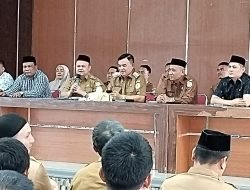 Bupati dan Wabup Agara Sambangi Dinas Pendidikan dan Kebudayaan