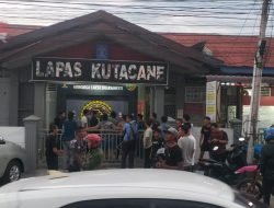 Ratusan Tahanan Lapas Aceh Tenggara Dikabarkan Melarikan Diri