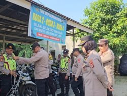 73 Motor Pemudik Titip di Kantor Polisi