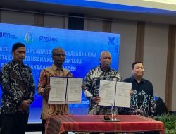 Kejati Aceh dan Pelindo Tanda Tangani Perjanjian Kerja Sama Penanganan Hukum