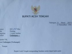 Beredar Undangan Rapat Penertiban Tambang Ilegal, Pemkab Aceh Tengah Dikritik