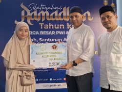 Himpun Dana Rp 55,5 Juta, PWI Aceh Santuni 111 Anak Yatim