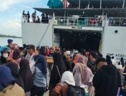 Penumpang Kapal Laut Rute Simeulue-Sumatra Mengalami Lonjakan