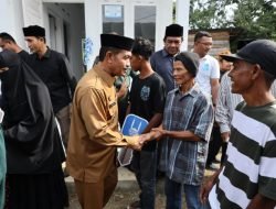 Wabup Aceh Besar Serahkan Rumah Layak Huni untuk Warga Gampong Glee Jai