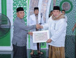 Bupati Aceh Besar Pimpin Safari Ramadhan Perdana di Masjid Al-Munawwarah Kota Jantho