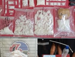 Polres Aceh Selatan Ungkap Jaringan Narkoba, 1,45 Kg Sabu Diamankan