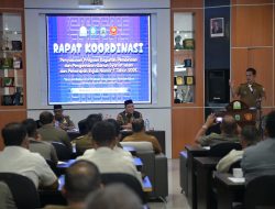 Tindak Lanjut Instruksi Gubernur tentang Salat Jamaah, Plt Sekda Buka Rakor Satpol PP WH se-Aceh Guna Rumuskan SOP Penegakan di Lapangan