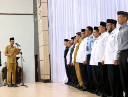 Lantik PPIH Embarkasi Aceh, Plt Sekda: Saudara adalah Pribadi Terpilih