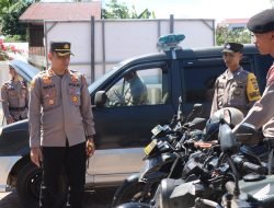 Hari Kedua, Kapolres Aceh Selatan Lanjutkan Kunjungan Kerja ke Polsek Meukek dan Labuhanhaji Timur